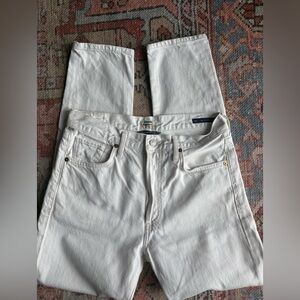 Citizens of Humanity Women's White/ Cream Jeans - Size 26"